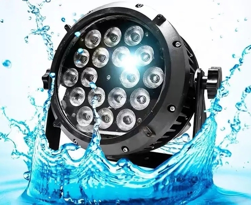 RGBW DMX all'aperto LED Par Light impermeabile 18pcs*10w Per matrimonio
