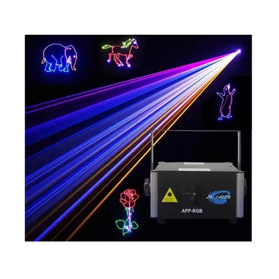 ATG 6W RGB Stage Laser Lighting per DMX512 Controllo remoto Luci a LED Proje DJ KTV Disco