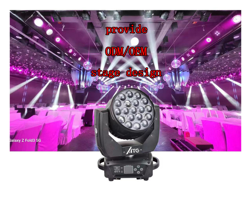 Disco Party Bar Lighting Solutions LitePro DLX Layout 19X15W RGBW Moving Headlights
