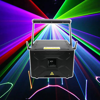 50000 ore di luce laser 10W RGBW Stage RGB Animation DJ Disco Light