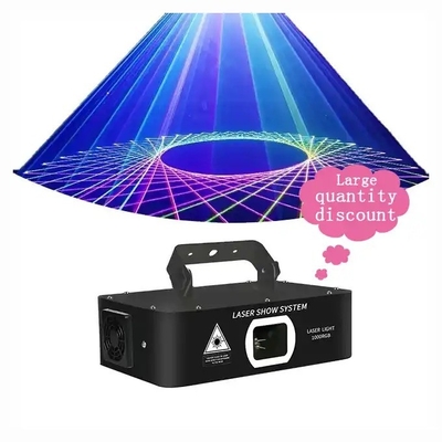 Luce laser di animazione RGB 5W con luci ILDA Disco e controllo DMX