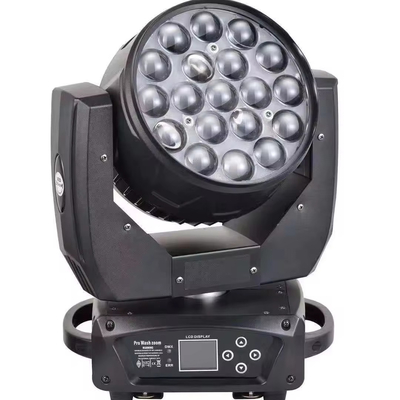 Supporto Dimmer Sì 19pcs Big Bee Eyes LED Moving Head Beam Light per DJ Equipment